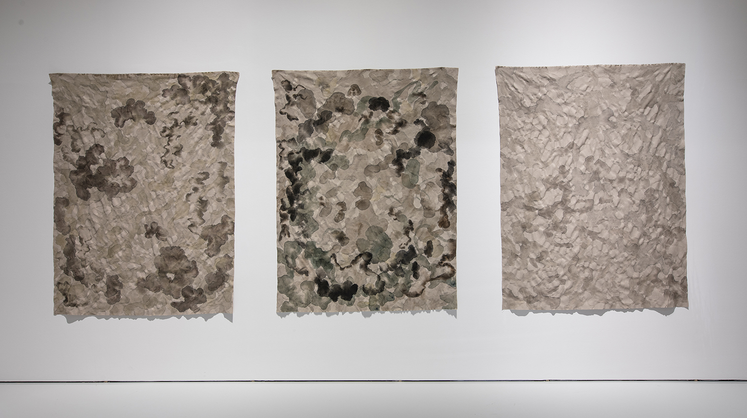 Installationsvy med Anna Lings verk