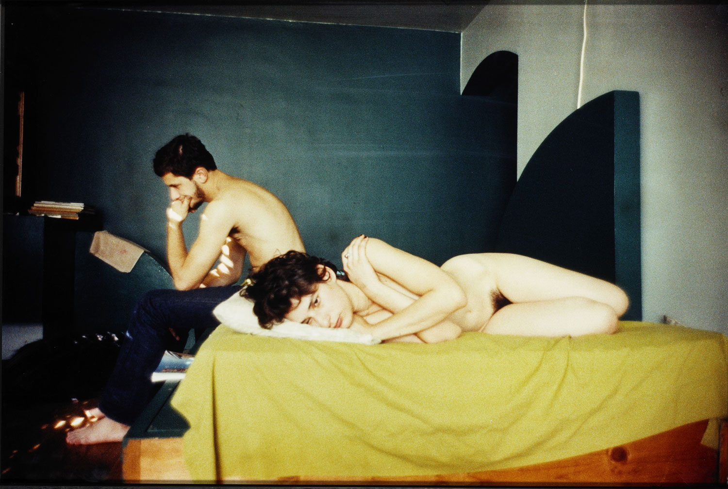 Nan Goldin, Couple in bed, Chicago, 1977