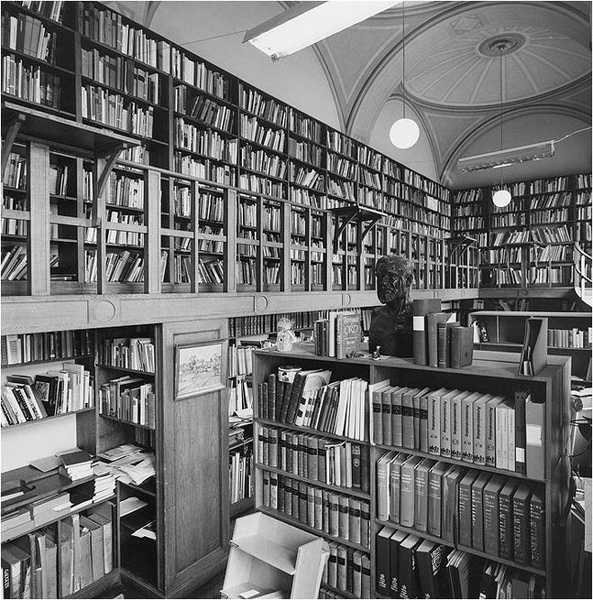 Biblioteksrummet Nationalmuseum 1984