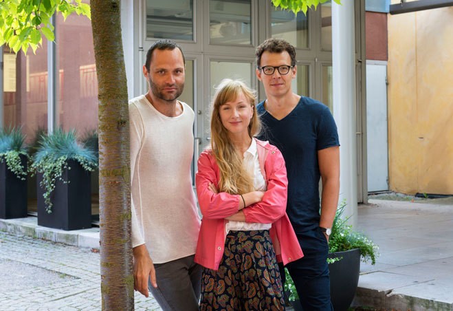 Lindy Larsson, Maia Hansson Bergqvist and Hannes Meidal.