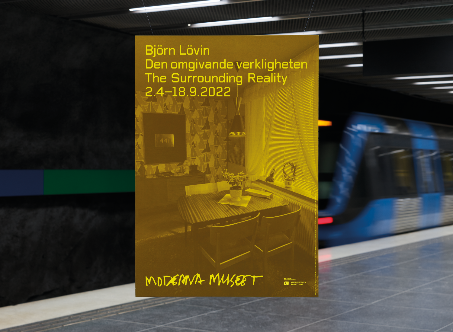 Konsument i oändligheten och Herr P:s penningar. Installationsbild, Moderna Museet