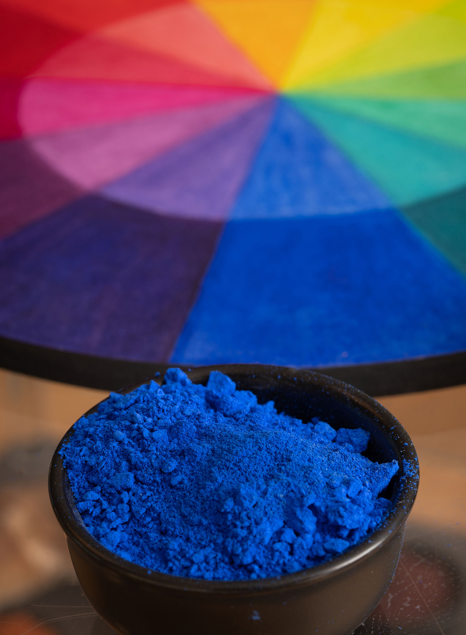 Blått pigment