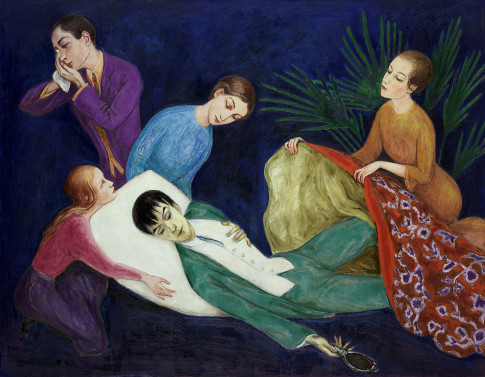 Nils Dardel, Den döende dandyn, 1918 © Nils Dardel