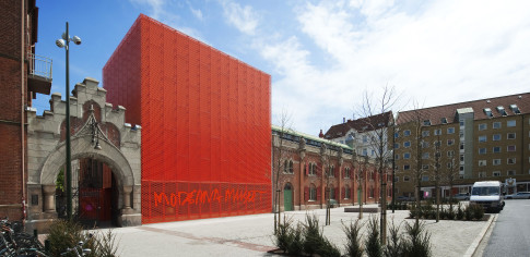 View of the facade Moderna Museet Malmö