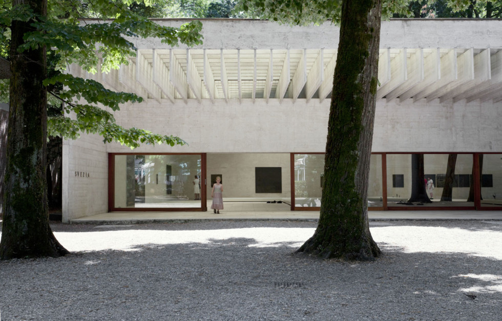 Nordiska paviljongen på Venedigbiennalen 2011.