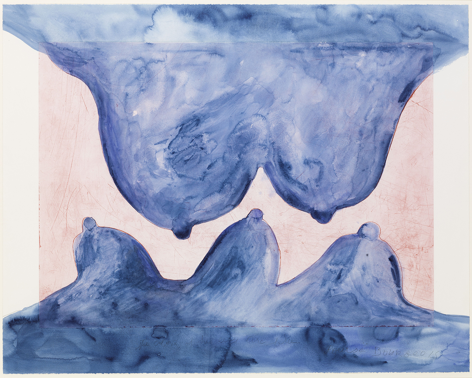 Painting by Louise Bourgeois