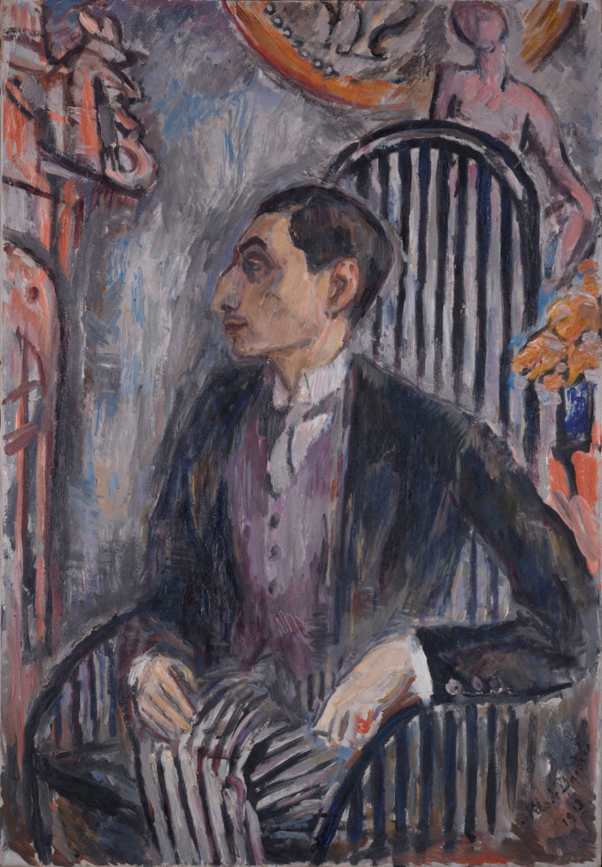 Målning av Nils Dardel.