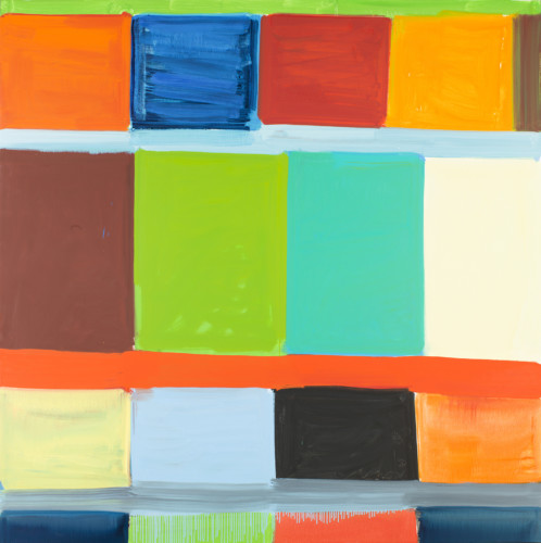 Målning av Stanley Whitney.