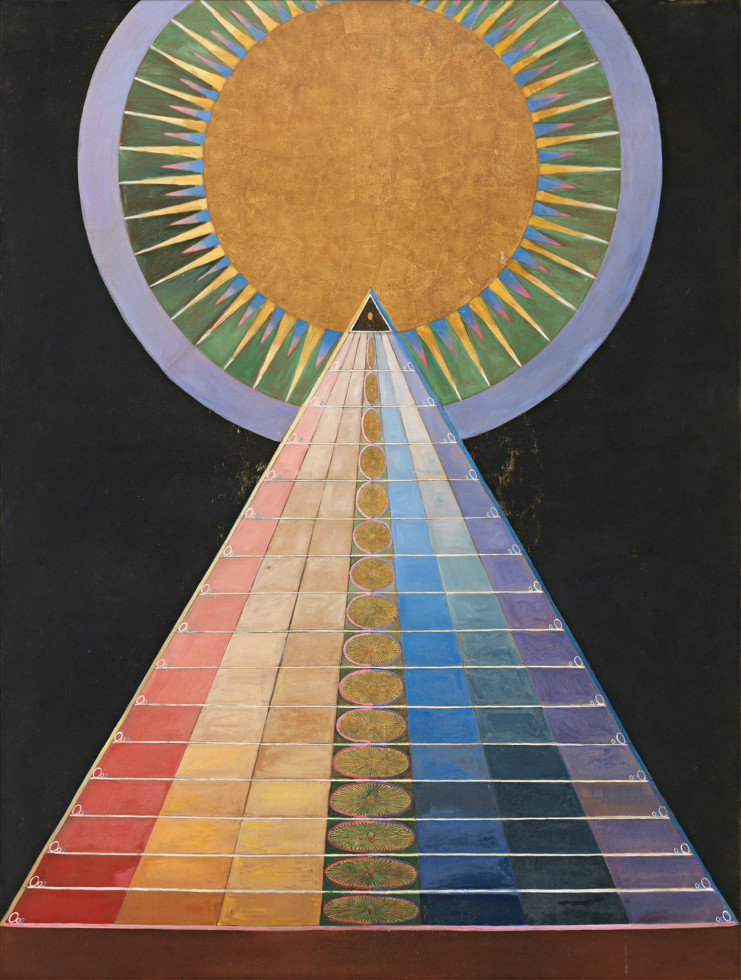 Painting by Hilma af Klint