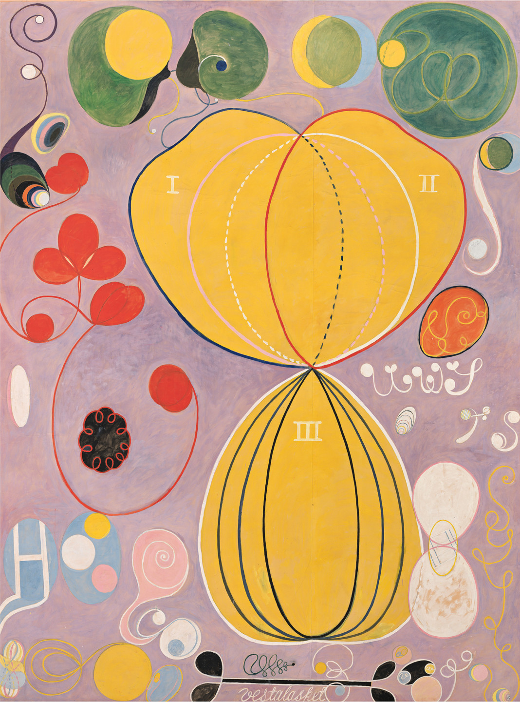 Painting by Hilma af Klint