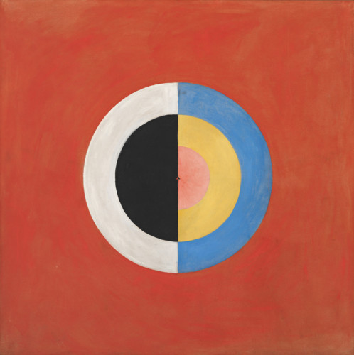 Målning av Hilma af Klint