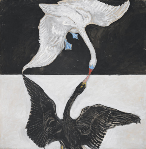 Målning av Hilma af Klint