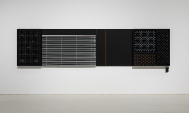 Objects mounted on wall