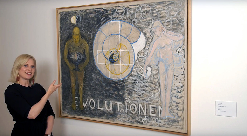 Glimpses from Hilma af Klint Moderna Museet i Malmö