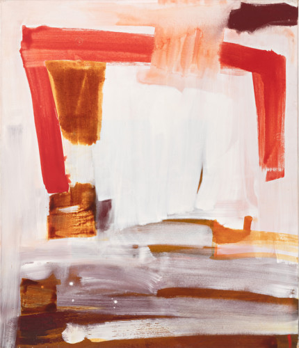 Abstract pantning mulitcoloured