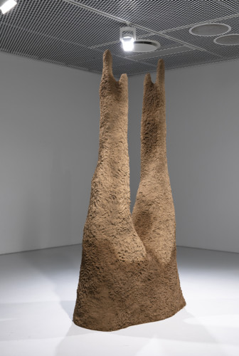 skulptur gjord i halm