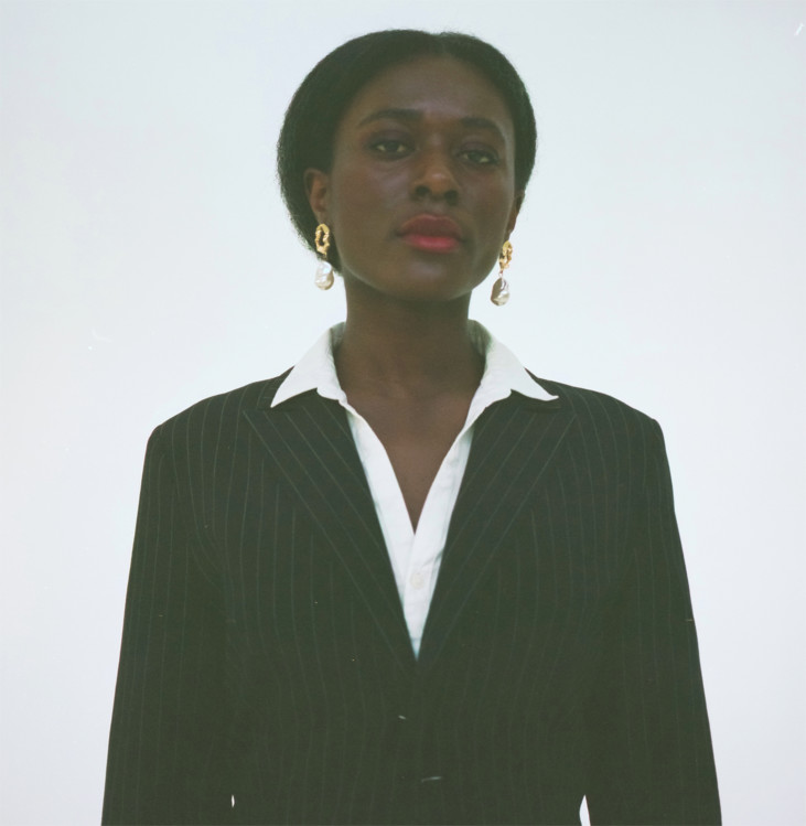 fotoporträtt av svart kvinna