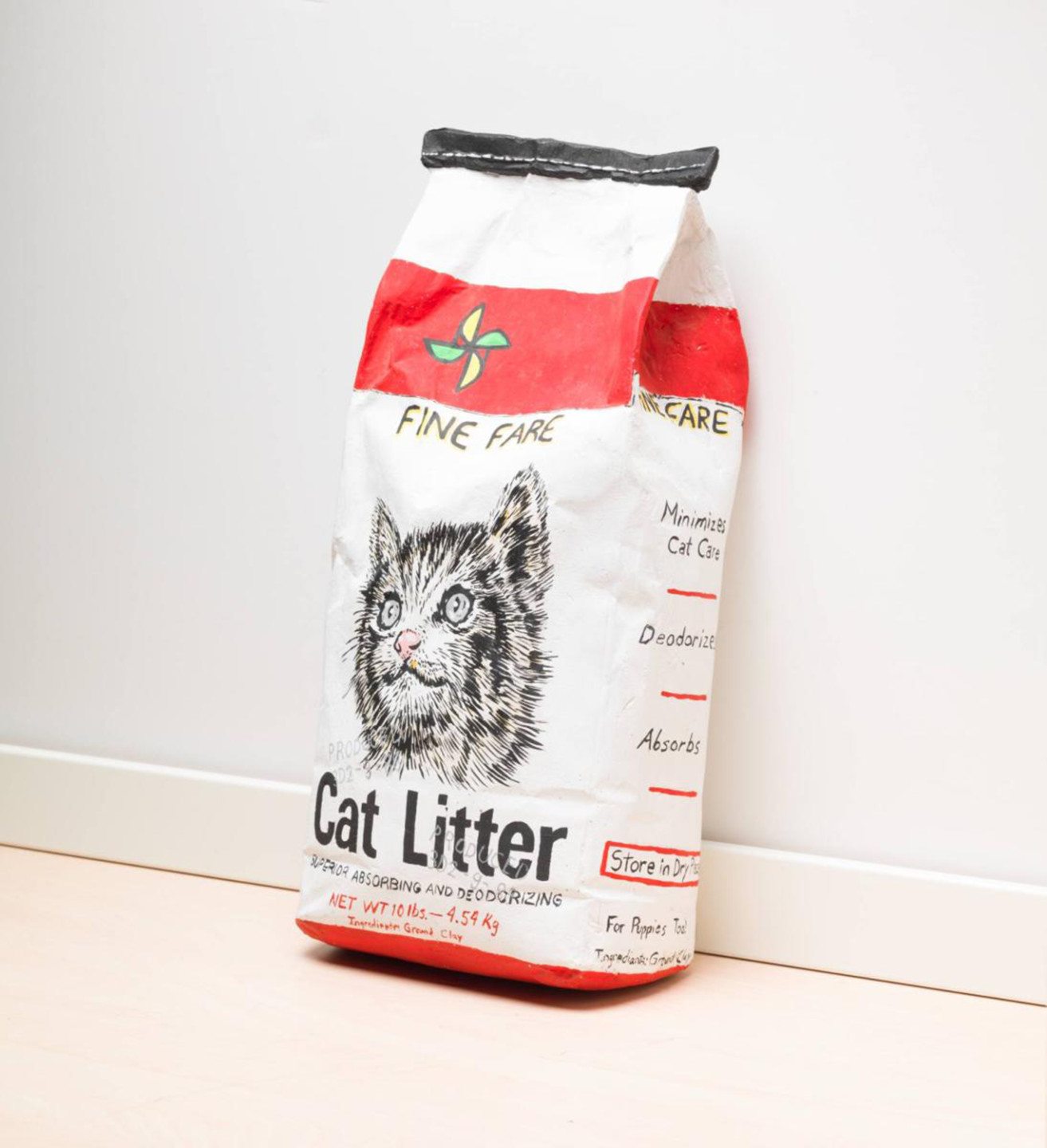 foto av påse med kattsand