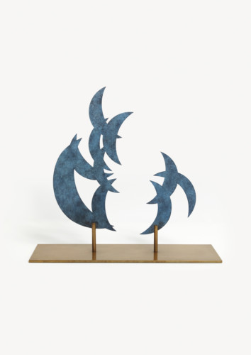 skulptur med former likt månskära