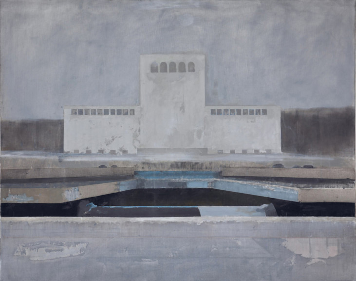 painting of building