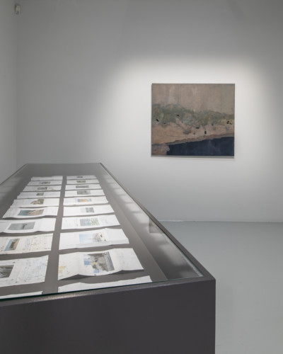 installationview with paintings