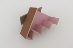 wooden object in pink