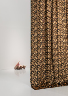 curtain and wooden object