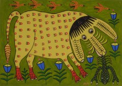 painting of fantasy beast