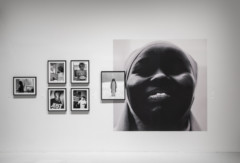 photos on wall