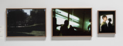 wall with photos
