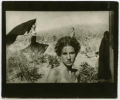 photo of women on beach