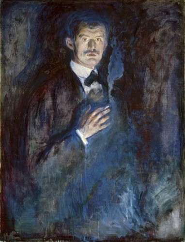 Self-portrait with Cigarette, 1895