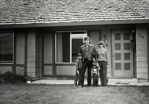 Fotografen Bill Owens med familj Livermore Valley