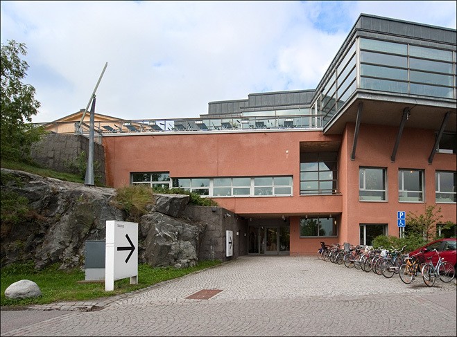 Moderna Museet entré sjösidan