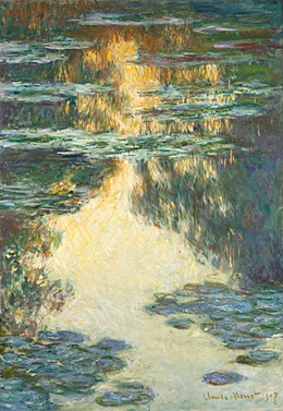 Målning av Claude Monet.