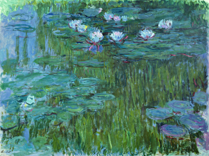 Målning av Claude Monet.