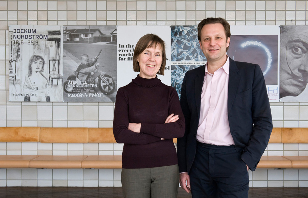 Ann-Sofi Noring och Daniel Birnbaum
