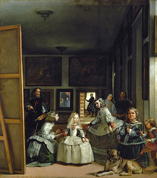 Diego Velázquez, Hovdamerna (Las Meninas), ca 1656