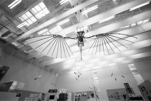 En installationsbild från utställningen Poesin måste göras av alla! Förändra världen! 1969.