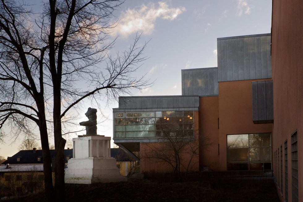 Moderna Museet i Stockholm sett från baksidan