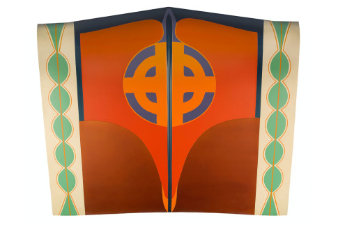 Konstverk Car Hood av Judy Chicago