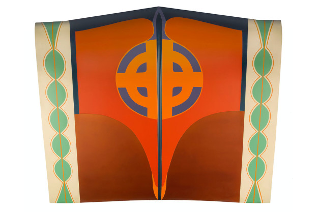 Konstverk Car Hood av Judy Chicago