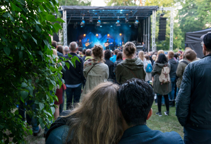 Trädgårdsscenen, foto Åsa Lundén/Moderna Museet