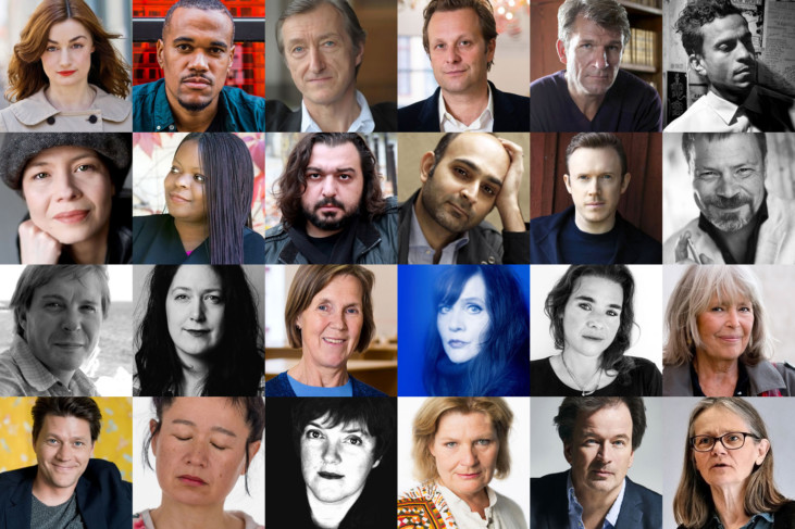 Portrait of participants in Stockholm Literature 2017