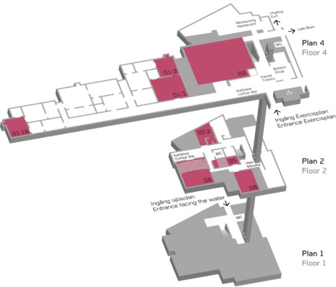 Map of Moderna Museet