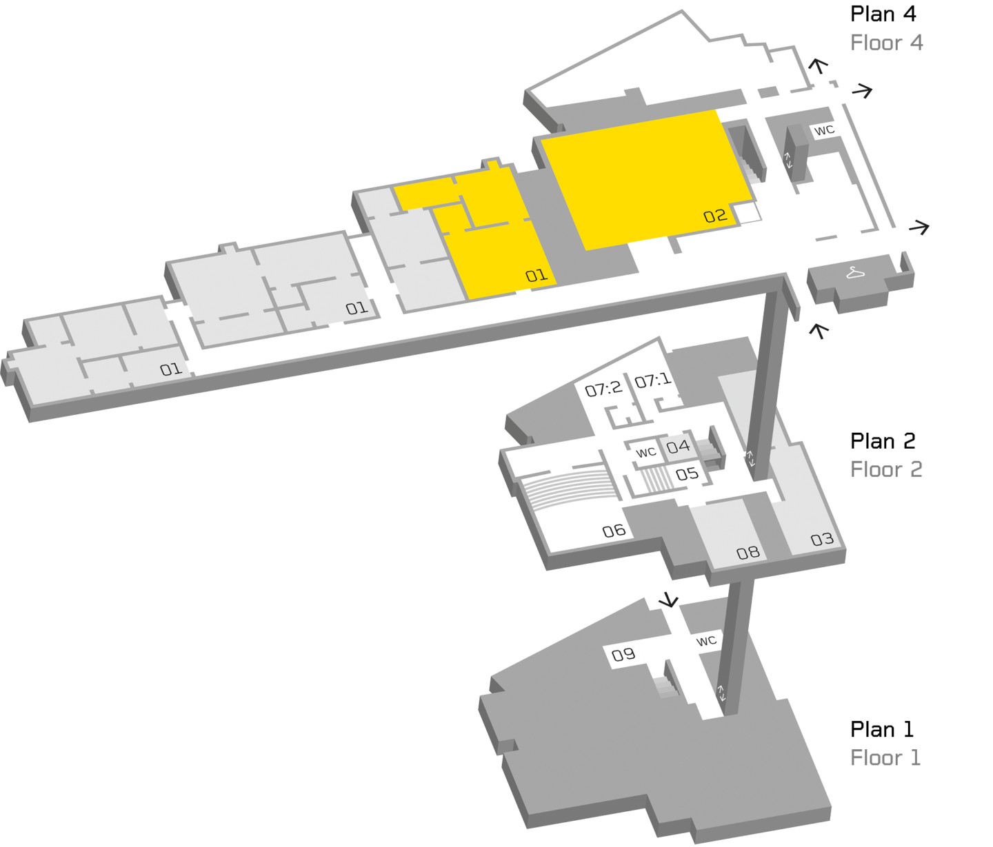 Map of Moderna Museet