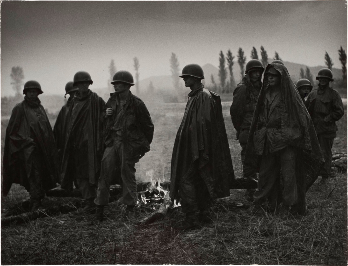 Fotografi av Hans Malmberg ur serien Koreakriget