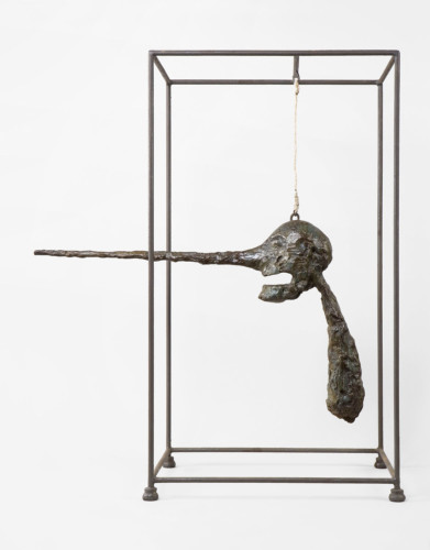 Sculpture by Alberto Giacometti.