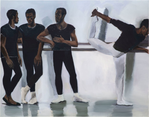 Målning av Lynette Yiadom-Boakye.