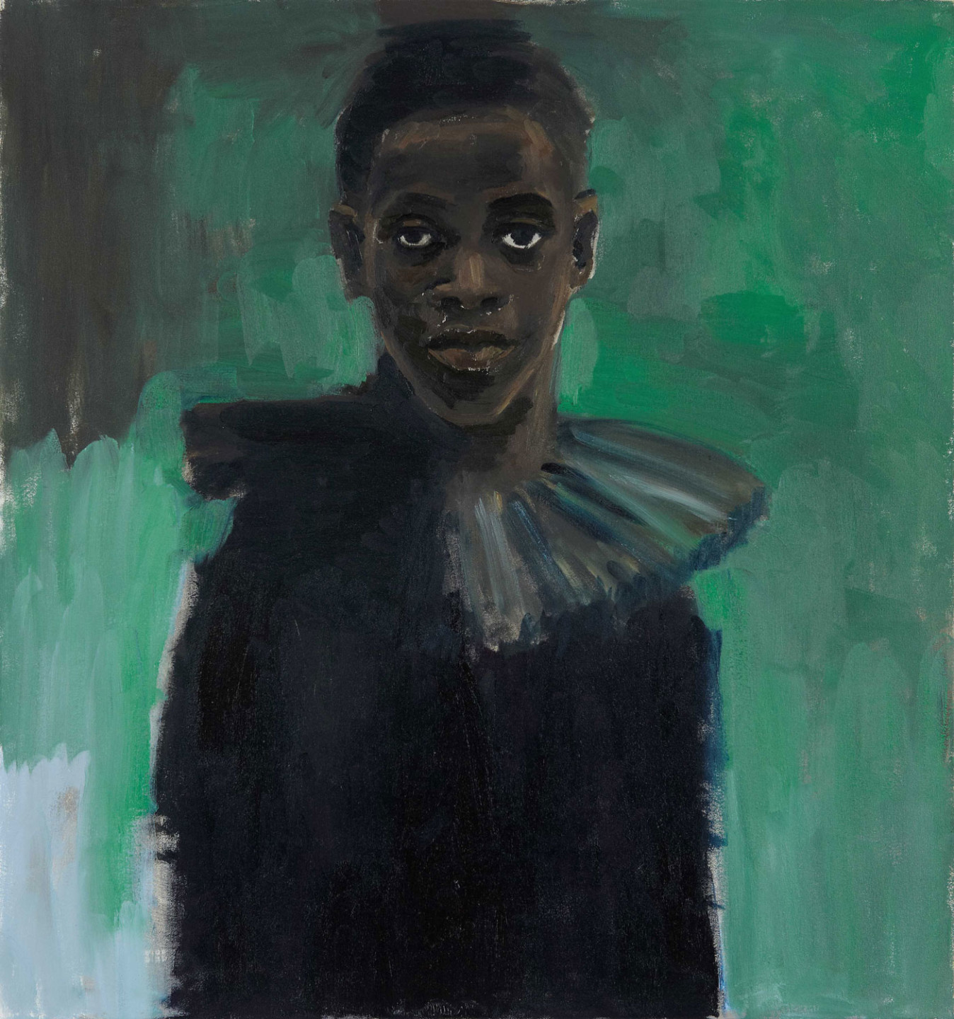 Painting by Lynette Yiadom-Boakye.